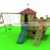Best Sale Customized Fashion Wood Playground for Kids on Sale thumbnail-6