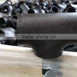 High Quality Black Std Sch40 Sch80 Sch120 Carbon Steel Tee thumbnail-6