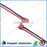 High quality electronic battery cable harness T plug female red wiring harness