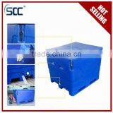 600Ltr PE Storage Tanks, Plastic Roto Fish Tanks, PU Insulation Fish Tanks thumbnail-1