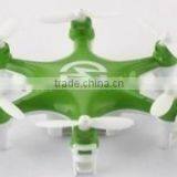 2016 Newest Green / Blue 2.4GHz 360 Degree Rotation Mini rc Hexacopter Hovering Nano Hexa Drone Toys for Kids thumbnail-3