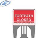 "footpath Closed" Traffic Sign Self Adhesive Traffic Warning Sign