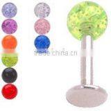Fashion Piercing Jewerly,UV Labret thumbnail-1