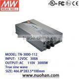 Meanwell 3000W True Sine Wave DC-AC Inverter With Solar Charger /12v Inverter 3000w/ups Inverter