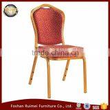 Hot selling stackable cheap commercial frniture different color banquet aluminium chair