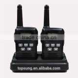 2016 New License Free UHF 400-480mhz walky talky with LCD display