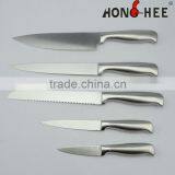 5 Pcs Kitchen Knife With Hollow Handle thumbnail-1