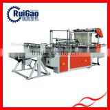 High speed double lines T-shirt bag making Machine