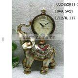 Funny Digital Clock on Elephant