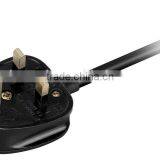 U.K. Power Cords With Cable H05VV-F 3G0.75/1.0/1.5mm2 VDE Cable BS Plug