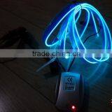 DC12V Sound-control Car Seat Lighting Decoration"Polar Light 2"2.2mm Lime Single Welt EL WIRE thumbnail-5