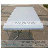 High Quality 2 Meters Strong Plastic Picnic Table/hot Sell Plastic Restaurant Table With Removable Legs thumbnail-3