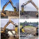 good quality hydraulic breaker used in foundation project