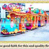 Most Attractive for Kids Elephant Train Track 14seats for Sale thumbnail-3