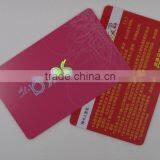 Factory Price Transparent Plastic Card, Clear PVC Card, Frosted Transparent Pvc Card Printing thumbnail-1