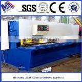 In Stock QC12Y 4x2500 E10 Manual Hydraulic Swing Beam Sheet Metal Cutting Machine