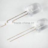 Round Head Water Clear Lens Blue Led 10MM thumbnail-2