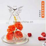 Cheap Crystal Angel Vase Glass Vase For Wedding Centerpieces thumbnail-1