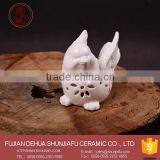 2016 Cute White Porcelain Tray Birds Ornaments for Modern Home Decoration thumbnail-2