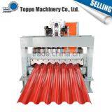 Great Material Eco-friendly Metal Curve Tile Roofing Machines