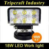 New Design 18W LED WORK LIGHT Auto Led Light Bar