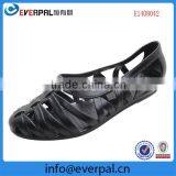 Top Trendy Sweet Girls Jelly Slippers Concise Style Pvc Flops Hot Flat Jelly Shoes Sandals Designer 2015 Pvc Beach Sandals thumbnail-3