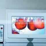 Frame Glass With 7inch Digital Picture Frame With Shine Piano ABS Frame thumbnail-2