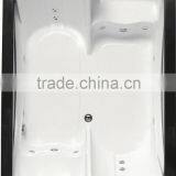 Square Whirlpool Massage Bathtub for Hotel Bathroom thumbnail-2