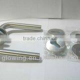 HL002 Stainless Steel Tube Lever Type Main Door Handle thumbnail-3