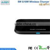 9V1.7A Fast QI Wireless Charger for Mobile Phone 10W thumbnail-6