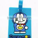 Animation Funny Custom Shape Travel Bag Tag Soft PVC Luggage Tag