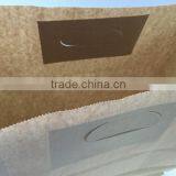 Tin Tie Recycled Coffee Paper Food Bag With Window