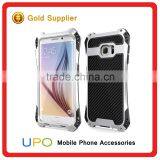 [UPO]New Arrival Luxury Carbon Fiber Cell Phone Cases for Samsung Galaxy S6 Edge thumbnail-6