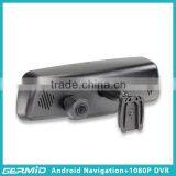 Android Gps Mirror With Bluetooth Dual Camera 1080p Car Dvr Rearview, Rear View Mirror Dash Cam thumbnail-3
