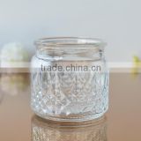 Mini glass candle holder/candle jar different styles