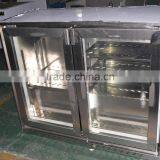 Stainless Steel Two Doors Bar Fridge(CE Approval)
