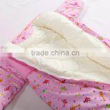 Infant Kids Anti Kicking Quilt Sleeping Bag for Four Seasons Detachable Fillings Pink Style thumbnail-6