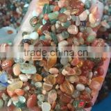 Wholesale price natural colorful crushed agate stone for sale