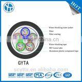 GYTA Metallic Strength Member Layer Filling Loose Tube Aluminium PE Sheath Outdoor Fiber Optic Cable thumbnail-1