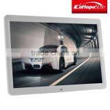 Picture 360 Degrees Rotated Digital Photo Frame 15 Inch Big Sizes