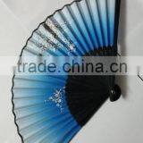Bamboo Silk Fan Craft Fan Lady Elegant Hand Fan thumbnail-2