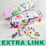 China Manufacturer Printing With Ribbon Cardboard Card Game Packaging Box