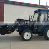 30-50hp 4wd Farm Tractor TZ04D Mini Front End Loader for Sale thumbnail-2