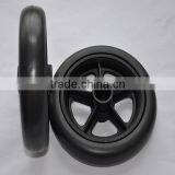 6 Inch Wide Plastic Baby Pram Wheel thumbnail-1