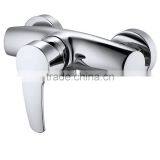 Fashion In-wall Mounted Brass Bath Shower Mixer Faucet thumbnail-1