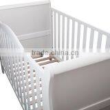Luxury Solid Wood Baby Cot Bed Sleigh Cotbed Toddler Bed thumbnail-3