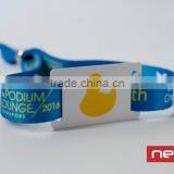 13.56MHz MIFARE Plus S 2K RFID Adjustable Woven Wristband thumbnail-1