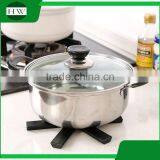 Multipurpose Plastic Foldable Storage Bin Non-slip Bowl Pot Drink Heat Insulation Pad Table Cup Coasters Mat Placemat Coaster thumbnail-4