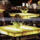 GOOD QUALITY BACKLIT ONYX TABLES DINNG TABLE COFFEE TABLES thumbnail-4