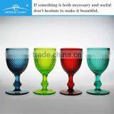 Elegant Wedding Colorful Glass Champagne Flute